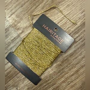 Hairitage Gold Hair Tinsel